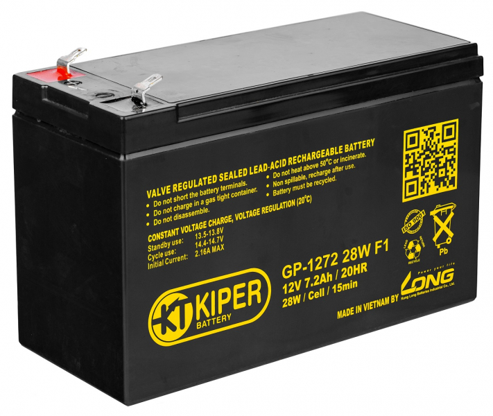 Аккумуляторная-батарея-Kiper-GP-1272-28W-F1-12V7Ah